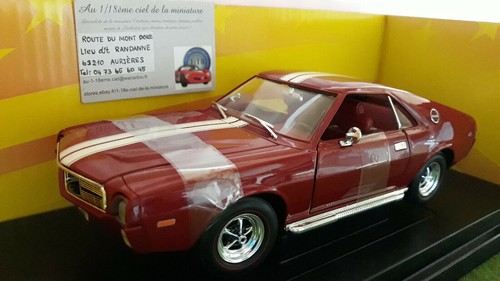 Amc amx 1969 rouge - 1969,