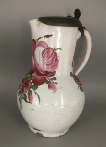 Ancien pichet faïence de - faïence,