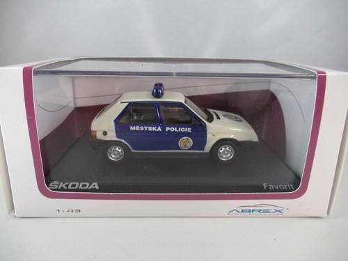 Abrex skoda favorit - abrex, 1:43