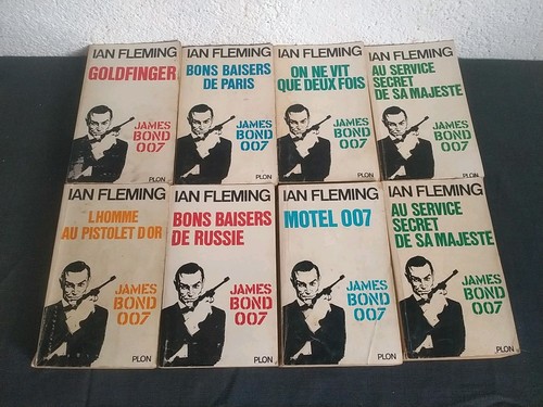 Lot james bond - 8, ian