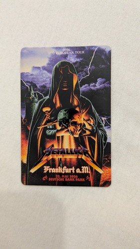 Metallica fancard frankfurt - metallica,