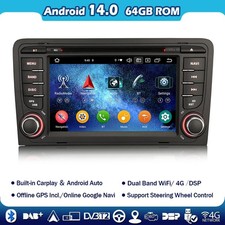7" 64GB Android 14 Autoradio
