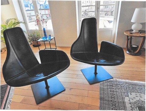 Une paire fauteuils fjord - fauteuils,