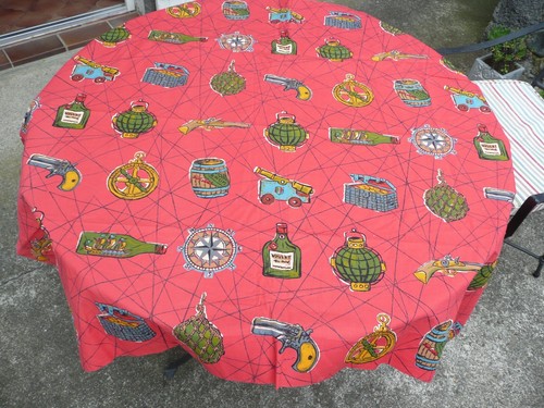 Tissu vintage en métis - tissu,