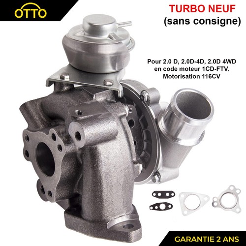 Turbo moteur 1cd ftv - moteur, 1cd-ftv