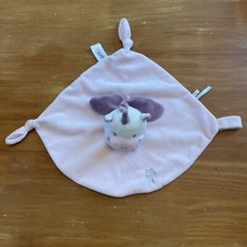 Doudou Gipsy Plat Licorne Rose Violet Mauve Ailes Abracadabra Baguette Magique