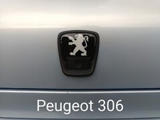 Logo emblème badge sticker autocollant adhésif pour coffre PEUGEOT 306