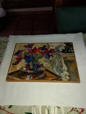 ANNEES 50 TABLEAU HUILE SUR