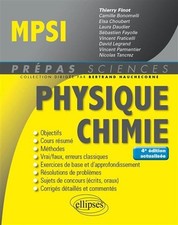 Physique-Chimie MPSI - 4e