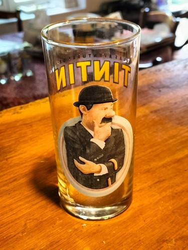 Tintin grand verre espagnol - tintin,