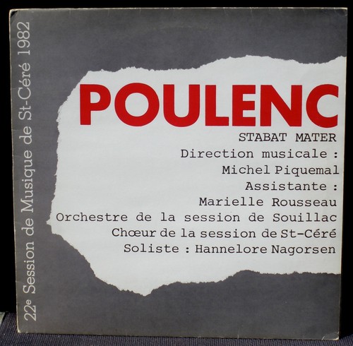Poulenc piquemal céré - poulenc,
