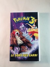 K7 Vidéo VHS Pokémon 3 : Le