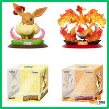 ✅ Figurines Pokémon Géantes Charizard & Évoli Modèles Collector Déco Maison Cade