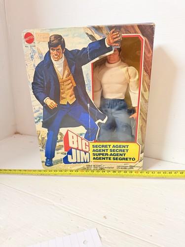 Big jim mattel - mattel, secret