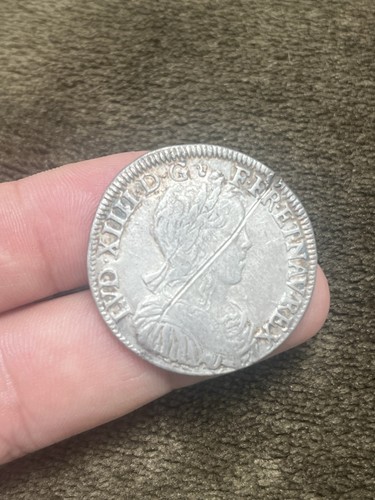 Louis xiv écu 1654 - louis,