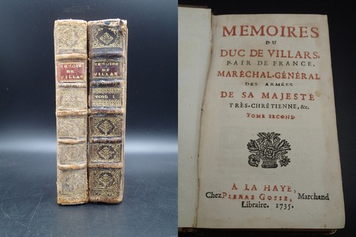 1735 mémoires maréchal - mémoires, de