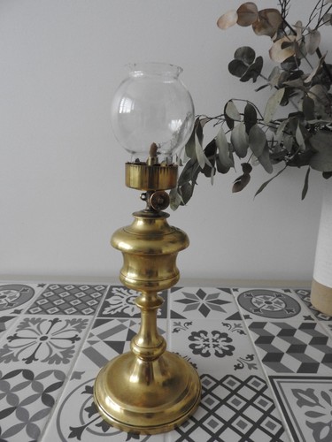 Ancienne lampe huile - lampe, à