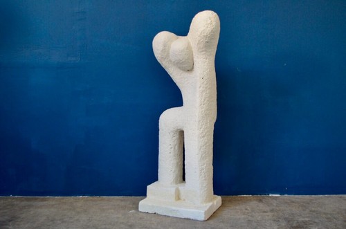 Grande sculpture plâtre - sculpture, en