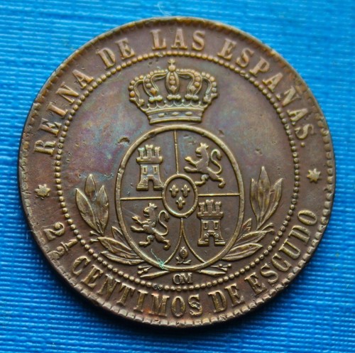 Centimos escudo isabel - de,
