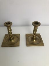 Lot De 2  Anciens Bougeoirs En