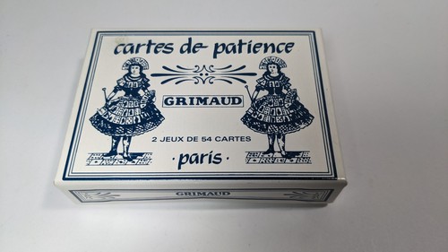 Jeu cartes patiences - cartes,