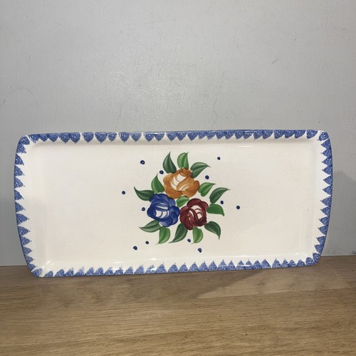 Ancien plat cake - plat, faïence
