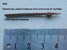 STARLUX COPIE RESINE POINTE DE LANCE 6011 6102 6120 PRE TEINTEE MARRON