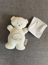 0/ Doudou Ours Blanc Kiabi