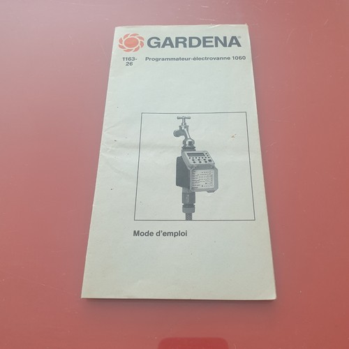 Gardena mode emploi livret - gardena,