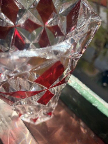 Vase louis rouge 25 - louis,