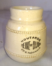 ANCIEN BEAU POT A MOUTARDE