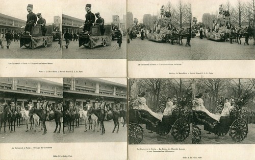 Paris lot cartes stéréo - de,