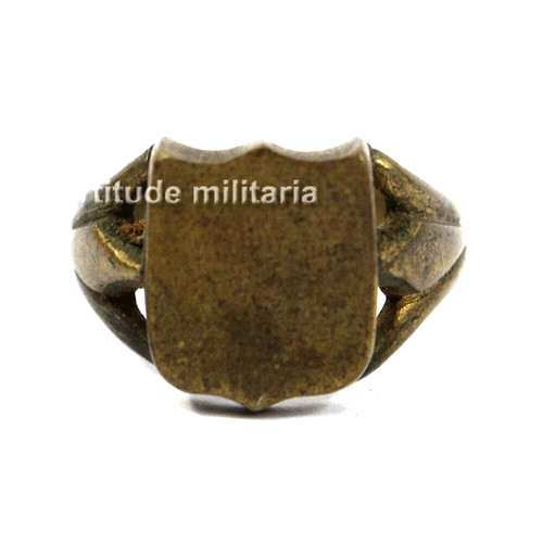 Bague artisanale blason - bague,