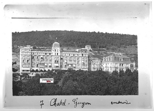 Plaque verre photo - , ancienne