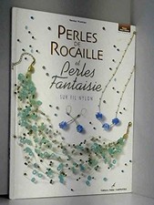 Perles de rocaille et perles fantaisie sur fil nylon - Hoerner, Denise