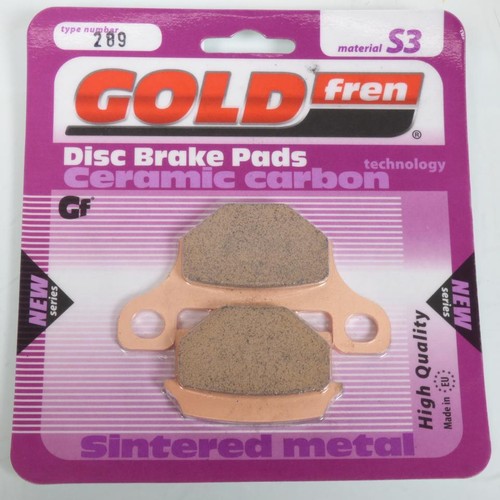 Plaquette frein gold - gold, fren