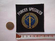 écusson militaire commandement des forces spéciales insigne collection