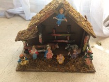 Ancienne Creche Étable Bois