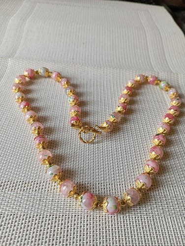 Collier perles de murano - collier,