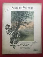 Jules Massenet Pensée de