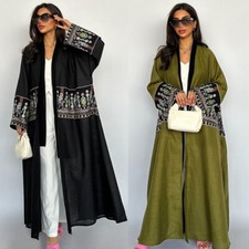 Robe Cardigan Femme Abaya