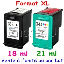 Cartouches d'encre compatible Photosmart 428 475 2575 ( HP 338 XL HP 344 XL )