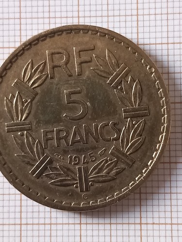 Francs 1945 lavrillier - francs, c