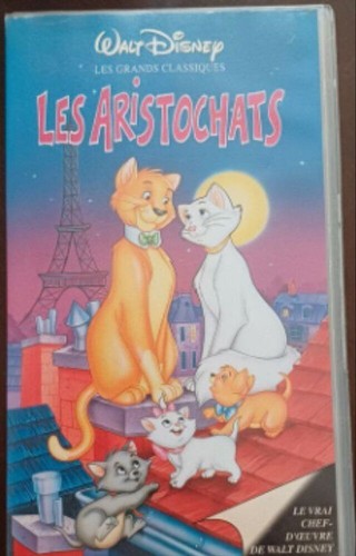 Vhs les aristochats bon - vhs,