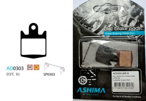 Plaquettes ashima ad0303 semi - plaquettes,