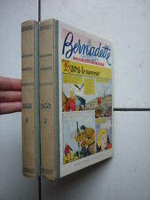 BONNE PRESSE / RELIURE  BERNADETTE  1953 1 +  2 ( num 318  A  343 / 344 A 369 )