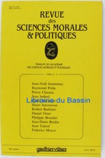 Revue des Sciences morales &