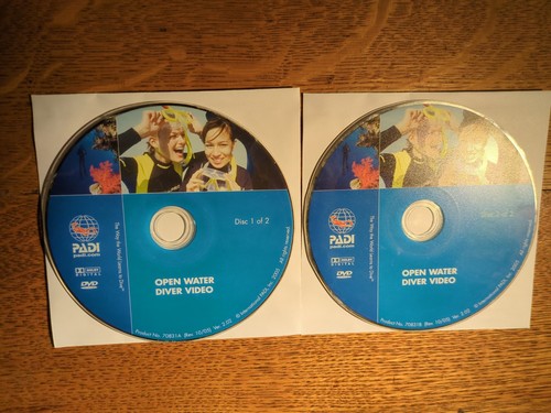 Open water diver video dvd - open,