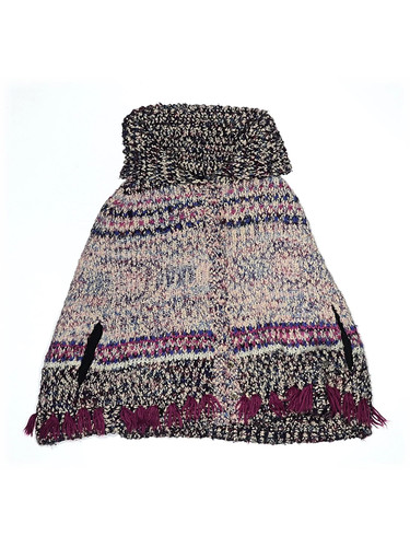 Catimini girls purple poncho - girls,