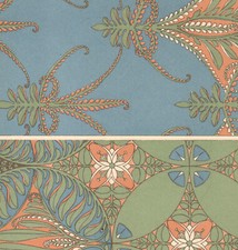 1900 Lithographie Art nouveau